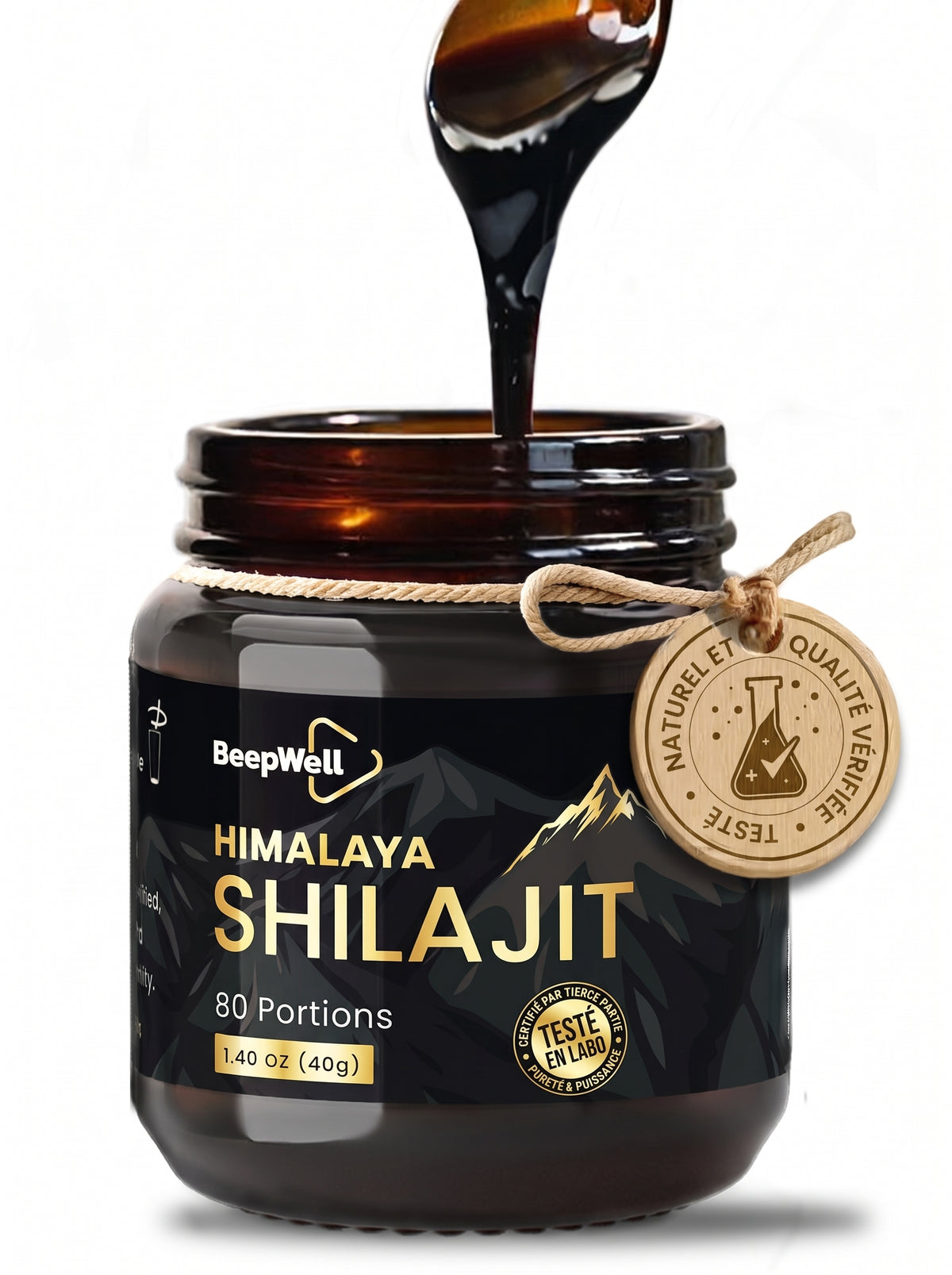 Résine de Shilajit de l’Himalaya BeepWell