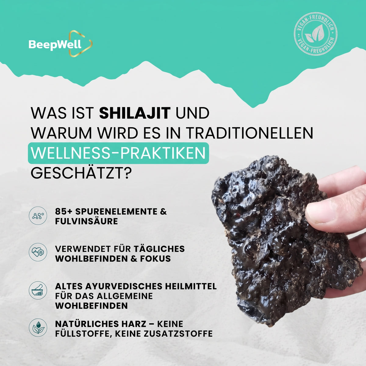 BeepWell Himalaya Shilajit Harz