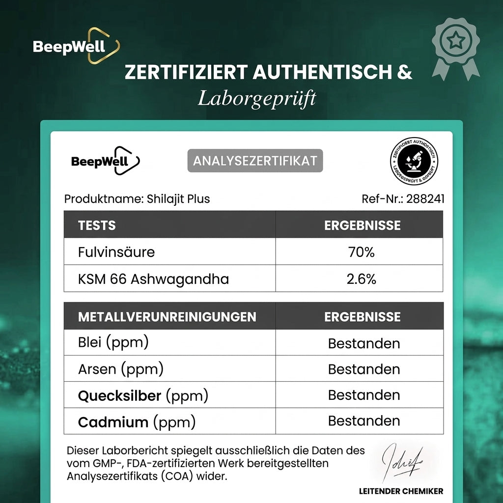 Beepwell Himalaya Shilajit Harz Plus