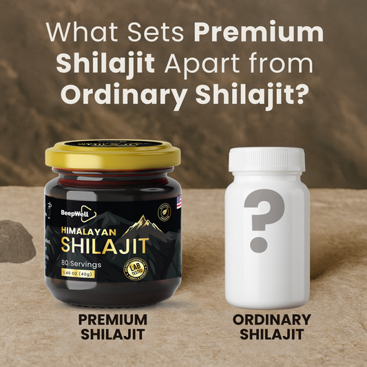 What Sets Premium Shilajit Apart from Ordinary Shilajit?
