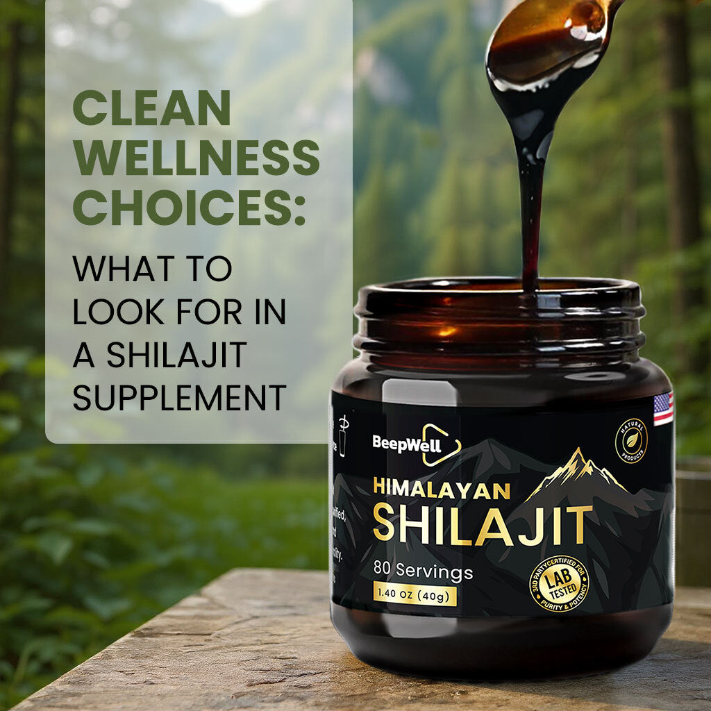 Clean Wellness Choices: What to Look for in a Shilajit Supplement