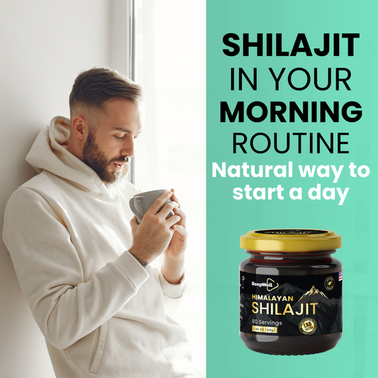 Shilajit in Your Morning Routine: A Natural Way to Start the Day