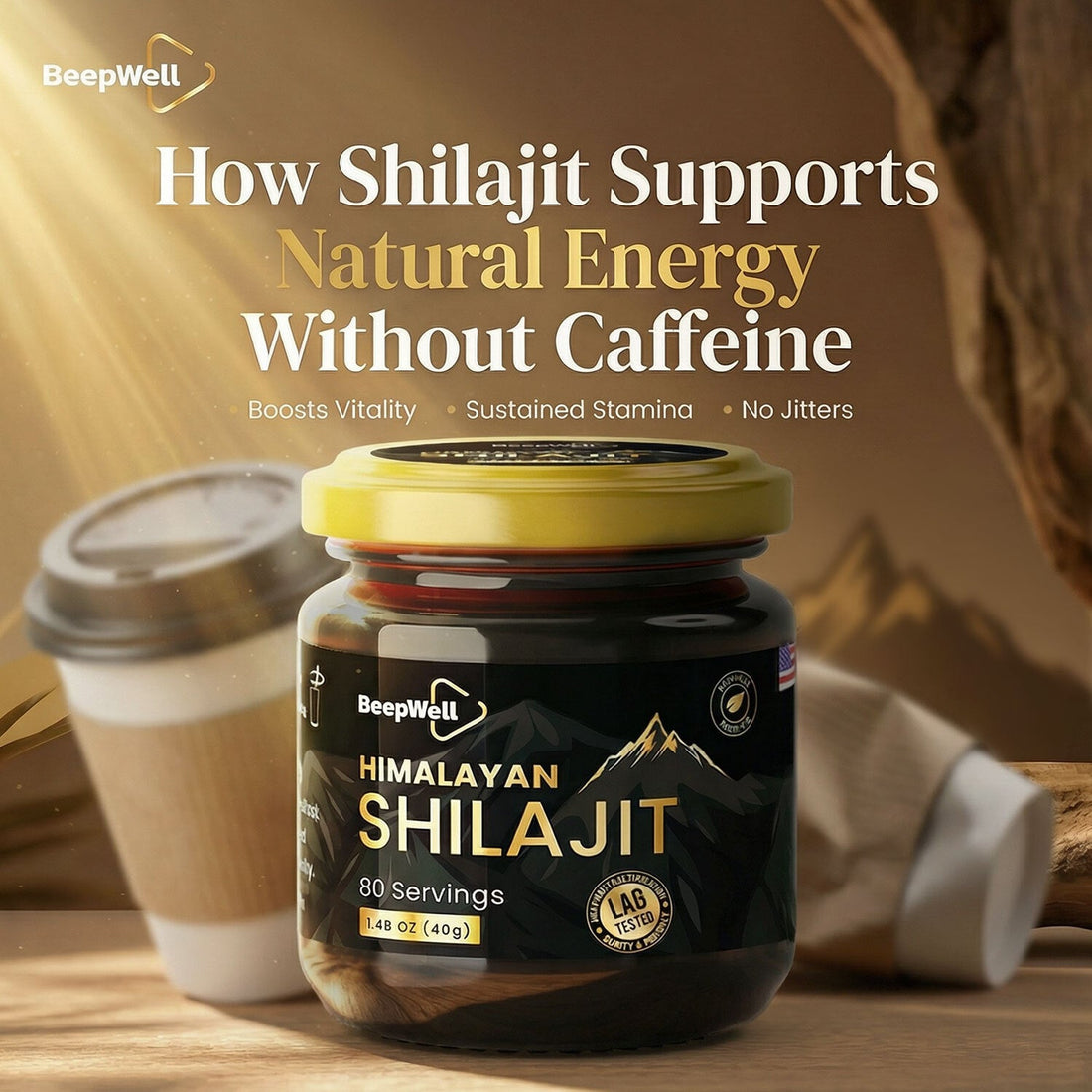 How Shilajit Supports Natural Energy Without Caffeine