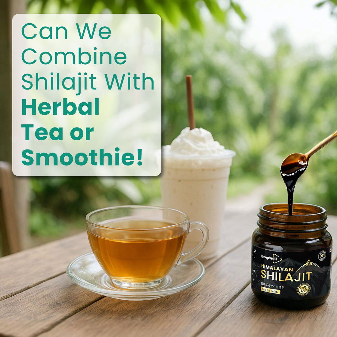 Shilajit and Adaptogens: Can You Combine Shilajit with Herbal Teas or Smoothies?