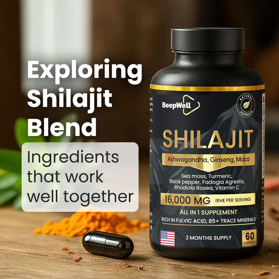 Exploring Shilajit Blends: Ingredients that Work Well Together