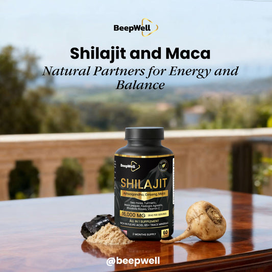 Shilajit and Maca Root: Natural Partners for Energy and Balance