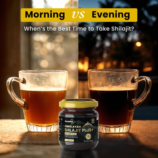 Morning vs Evening: When’s the Best Time to Take Shilajit?