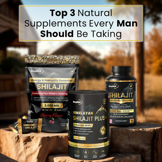 Top 3 Natural Supplements Every Man Should Be Taking