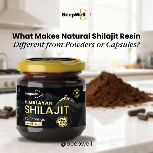 What Makes Natural Shilajit Resin Different from Powders or Capsules?
