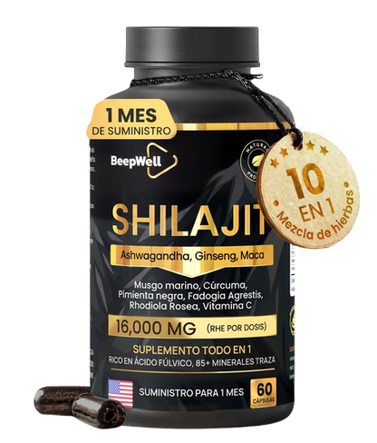 BeepWell Shilajit Cápsulas