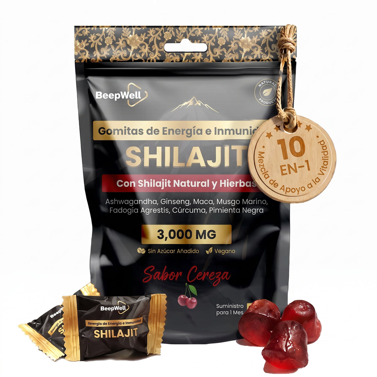 Gomitas de Shilajit del Himalaya BeepWell