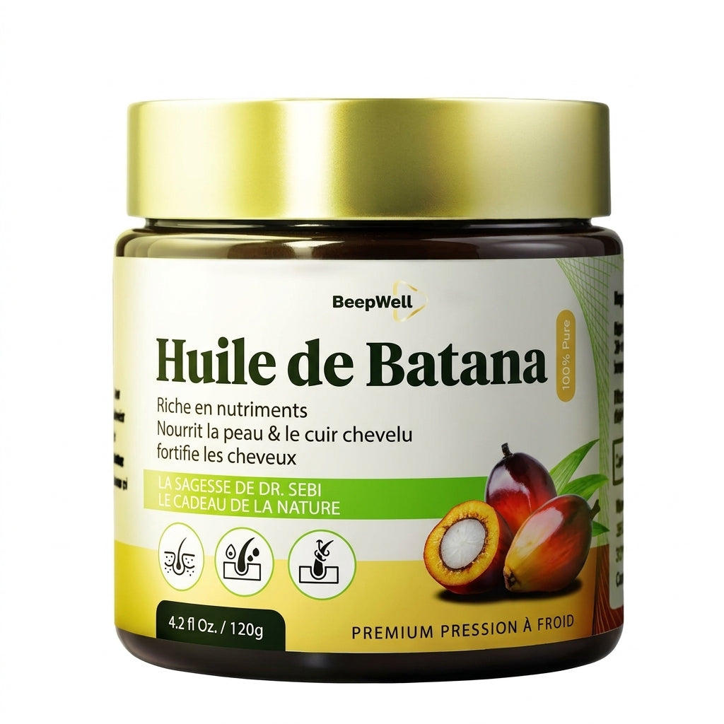 Huile de Batana naturelle BeepWell