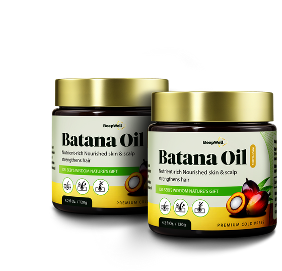 BeepWell Kaltgepresstes Batanaöl – 2er-Pack