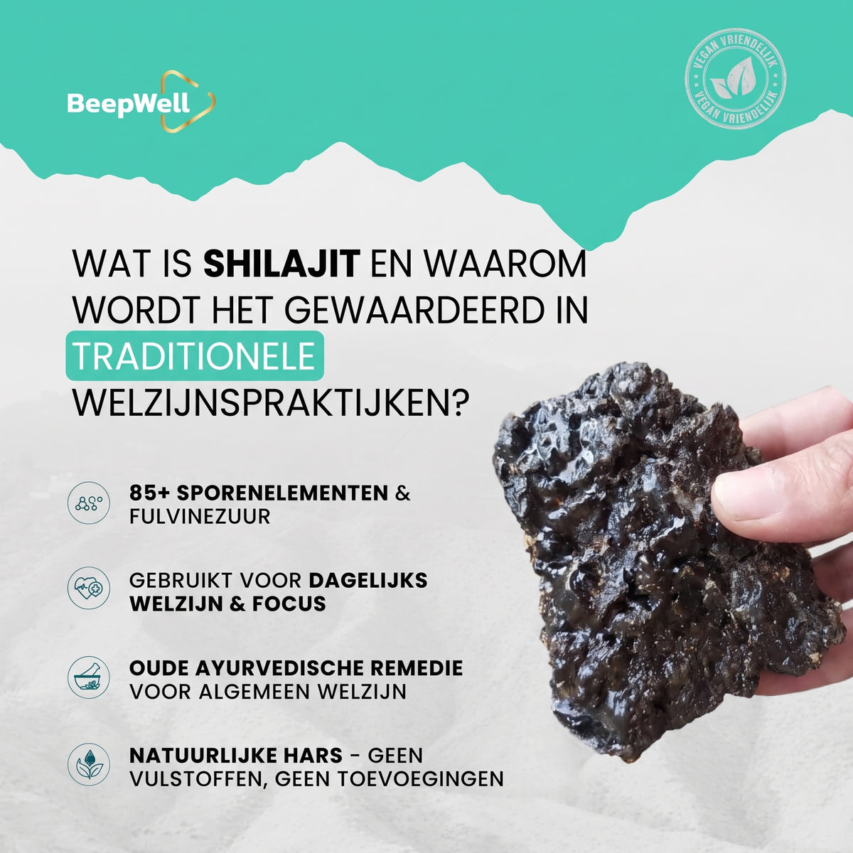 BeepWell Himalayan Shilajit Resin