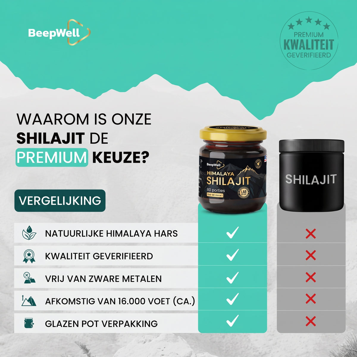 BeepWell Himalayan Shilajit Resin