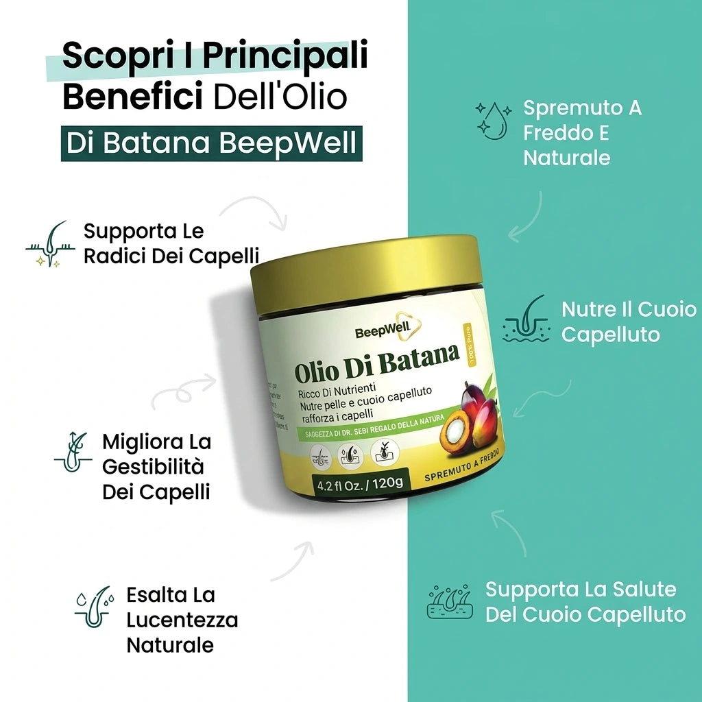 Batana Oil BeepWell - Olio di Batana 100% Puro