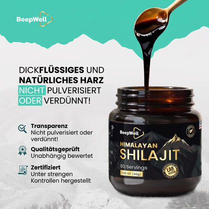 BeepWell Himalaya Shilajit Harz