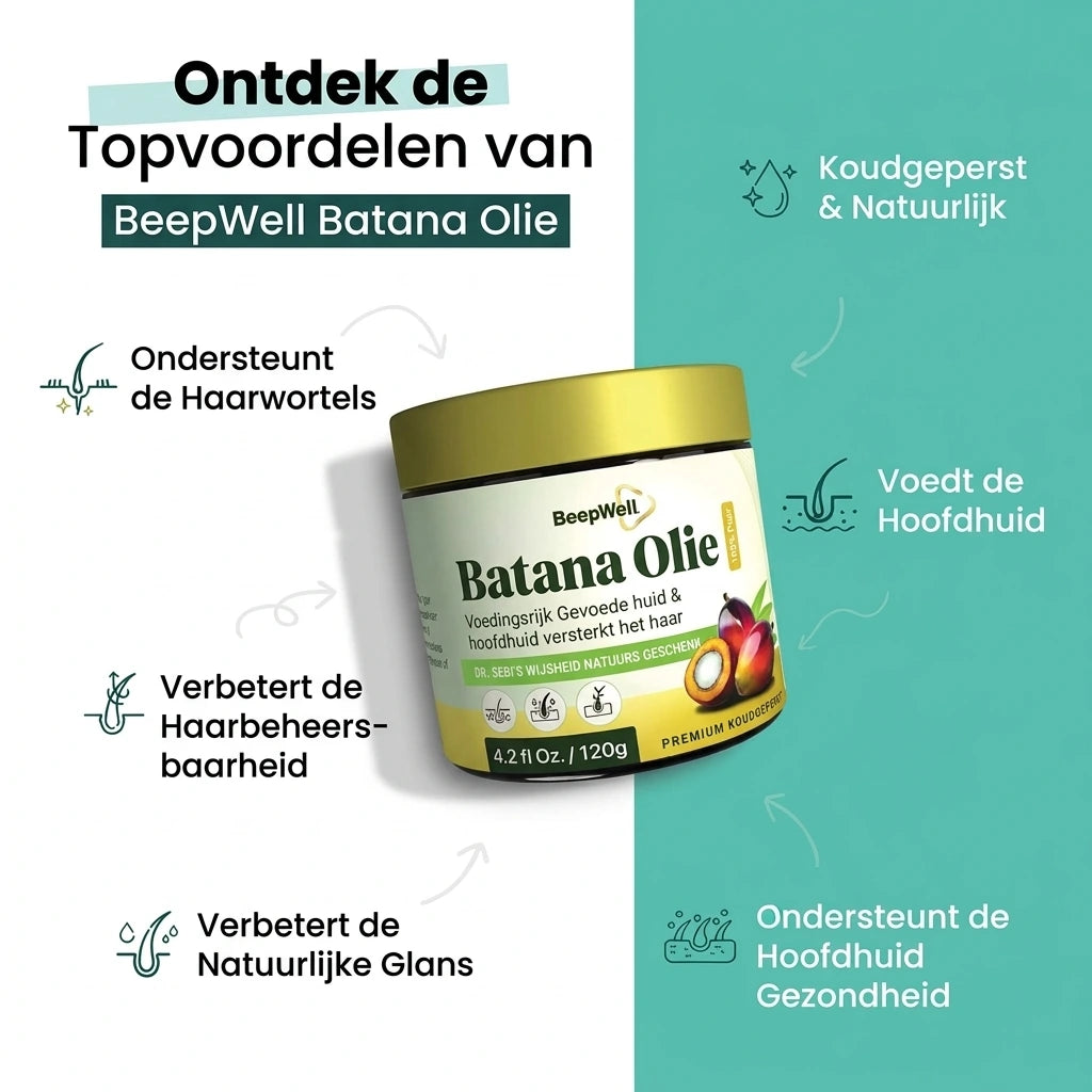 BeepWell Natural Batana Oil