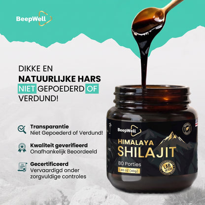 BeepWell Himalayan Shilajit Resin