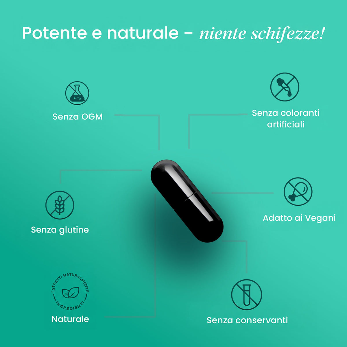 Capsule di Shilajit BeepWell — Complesso 11 Ingredienti Attivi