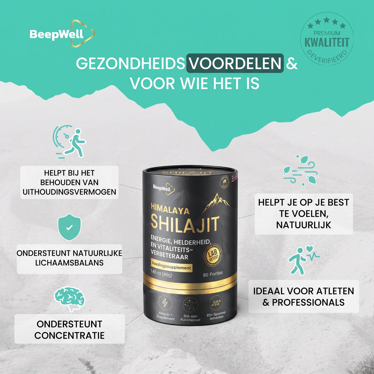 BeepWell Himalayan Shilajit Resin