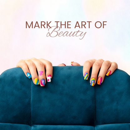 12-Colour Nail Art Pens – Fine Tip, Quick-Dry Nail Polish Pens for Creative Nail Designs