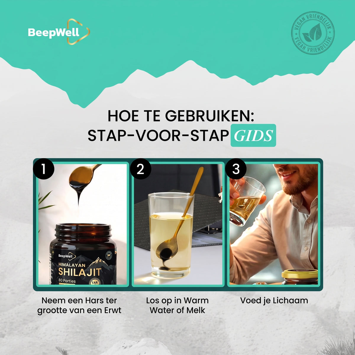 BeepWell Himalayan Shilajit Resin