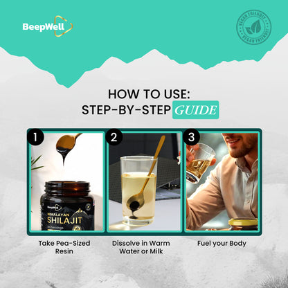 BeepWell Himalayan Shilajit Resin