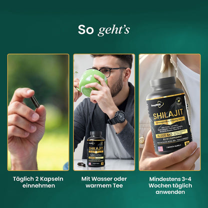 BeepWell Shilajit Kapseln für mehr Kraft und Vitalität