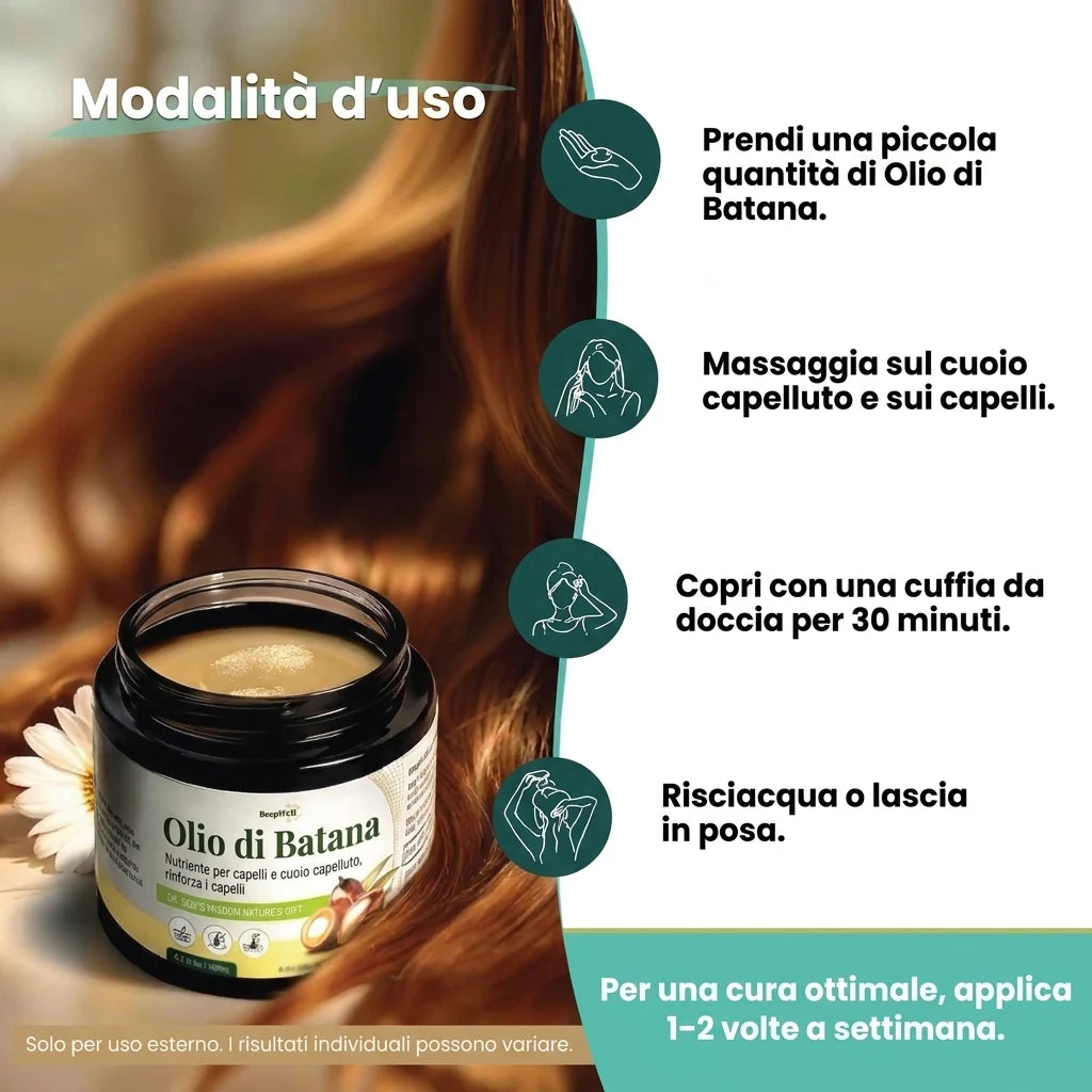 Batana Oil BeepWell - Olio di Batana 100% Puro