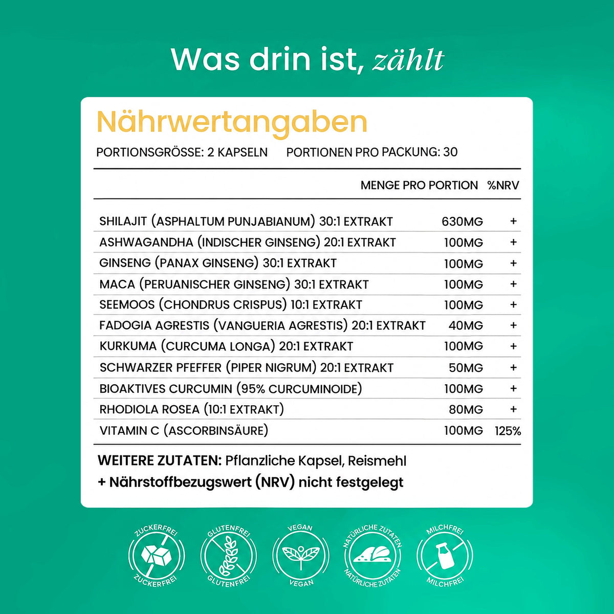 BeepWell Shilajit Kapseln für mehr Kraft und Vitalität