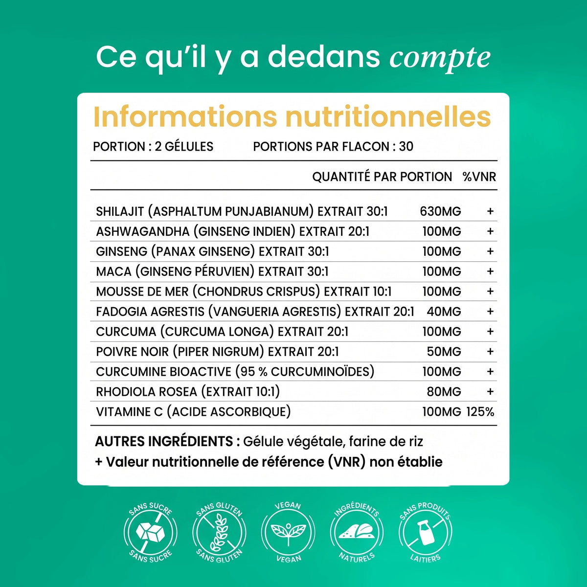Gélules de Shilajit BeepWell