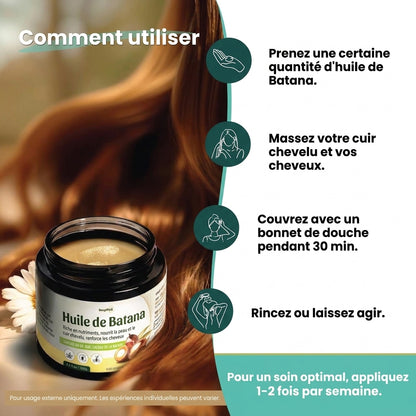 Huile de Batana naturelle BeepWell