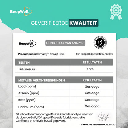 BeepWell Himalayan Shilajit Resin