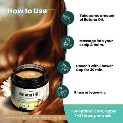 BeepWell Natural Batana Oil
