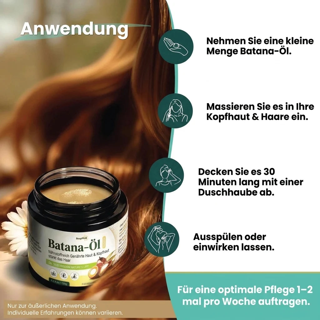 BeepWell Batana Öl gegen Haarausfall und trockenes Haar