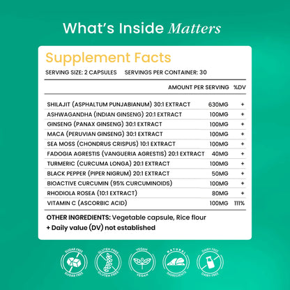 BeepWell Shilajit Capsules