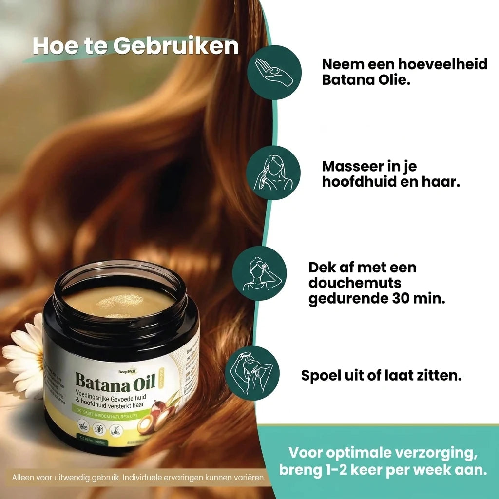 BeepWell Natural Batana Oil
