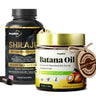 BeepWell Shilajit Capsules + Batana Oil Combo