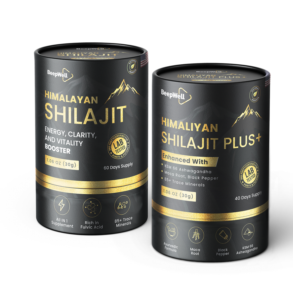 Powerful Duo - Pure Himalayan Shilajit & Shilajit Plus - 30 g - Pack of 2